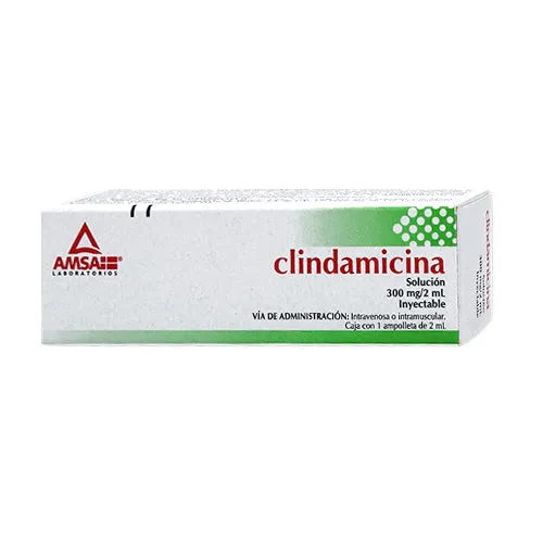 Clindamicina 300 Mg Amp 2 Ml
